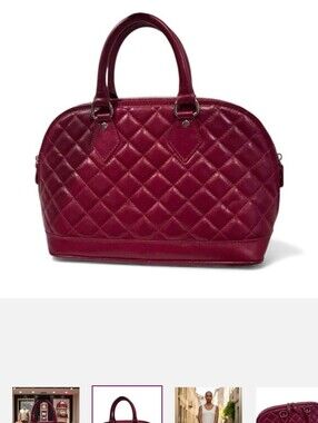 I Medici Leather Quilted Dome Satchel • Made in Italy